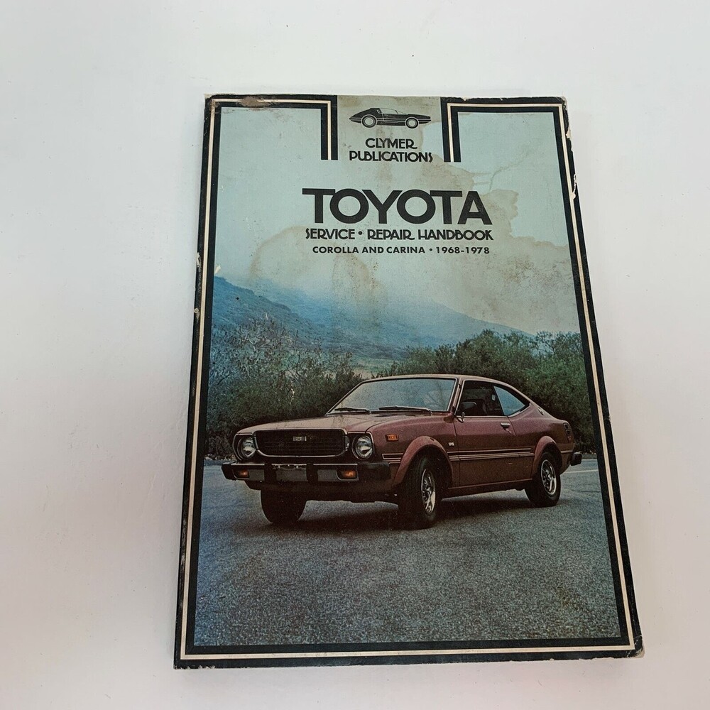 Clymer‎ Toyota Corolla Carina 1968-1978 Service Repair Handbook Manual Book A198